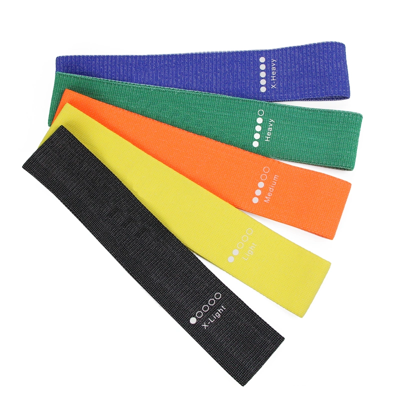 Fabric Resistance Bands Hip Circle 5 Levels Exercise Booty Glute Bands